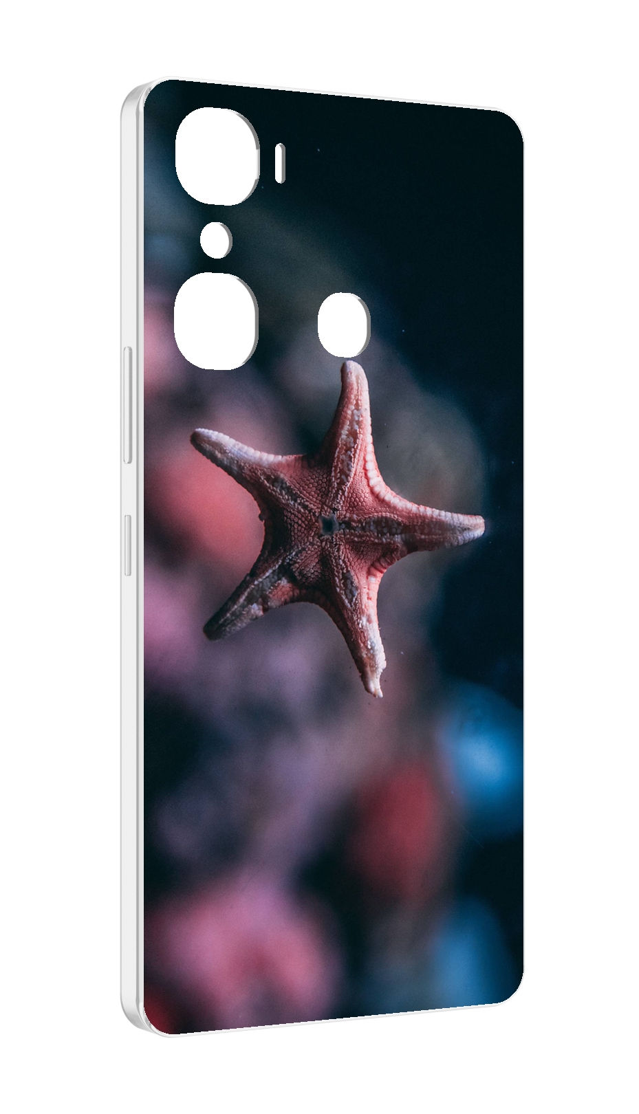 

Чехол MyPads морская-звезда---starfish для Infinix Hot 12 Pro, Прозрачный, Tocco
