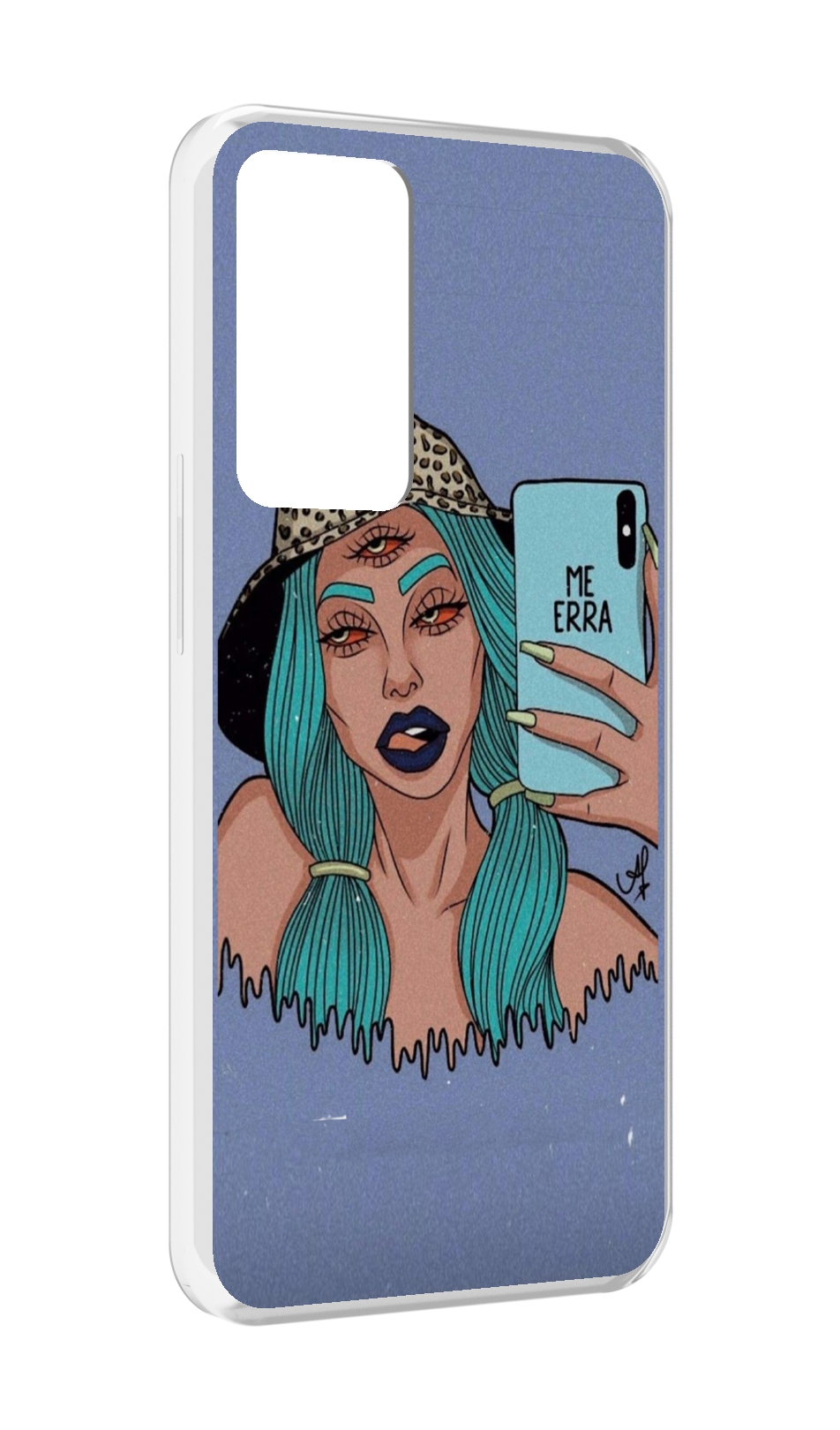 

Чехол MyPads ME Erra женский для OPPO Reno 8 Lite, Прозрачный, Tocco