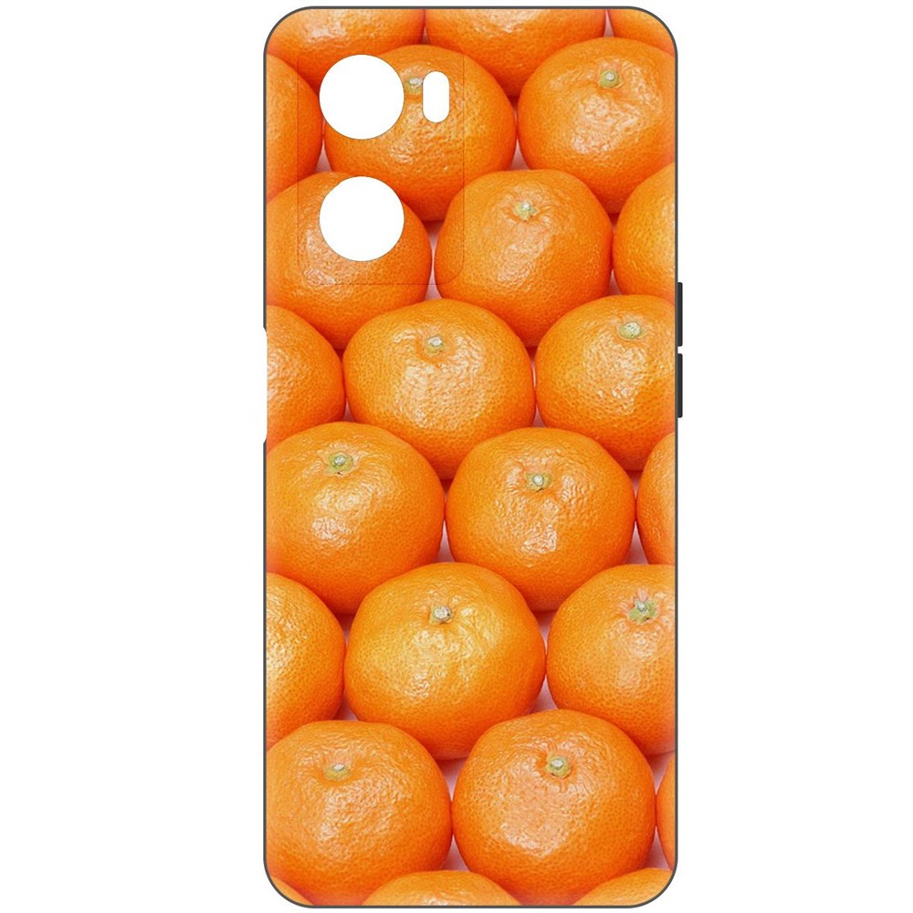 

Чехол-накладка Софт Мандаринки для Oppo A57, Черный