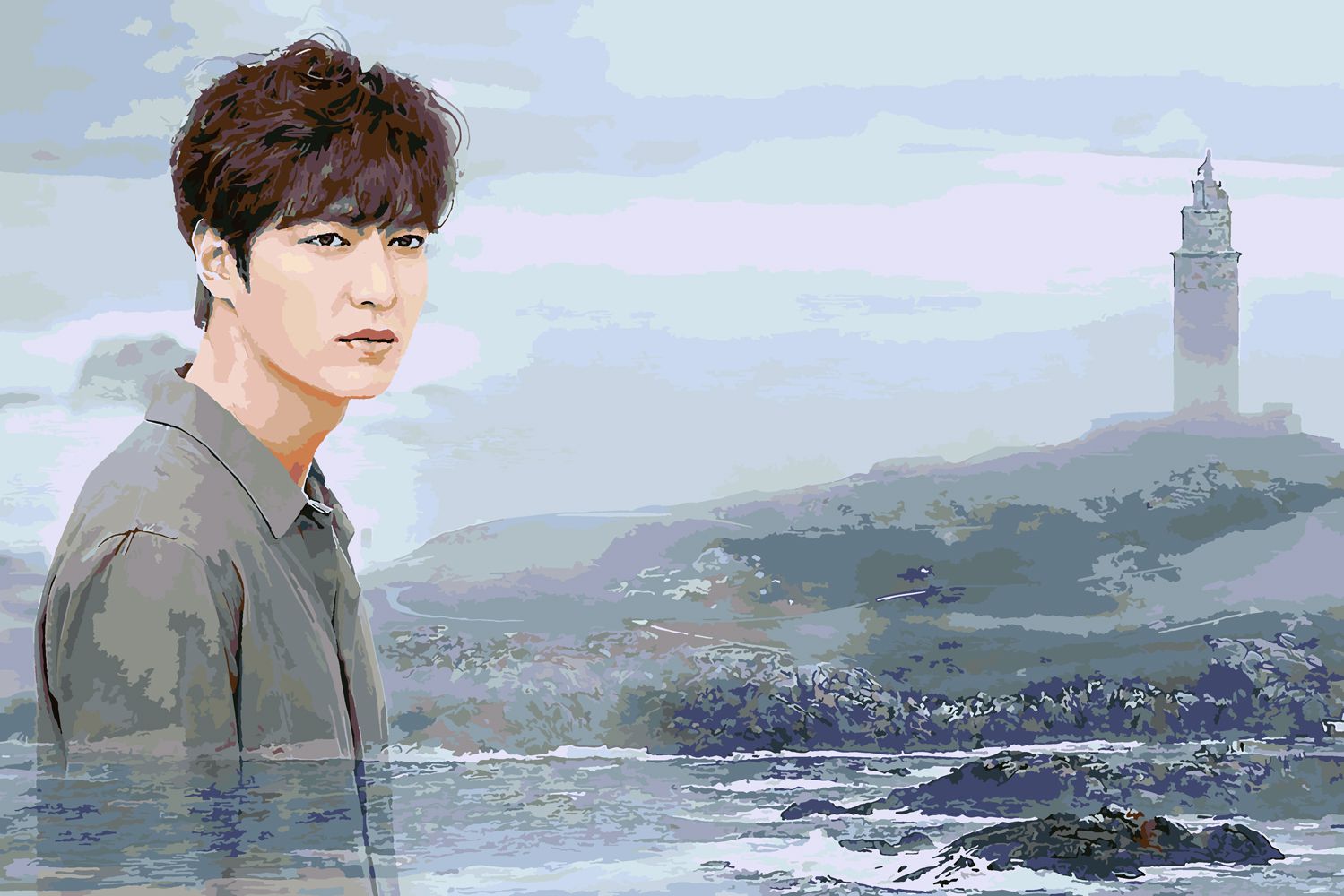 

Картина по номерам Красиво Красим Легенда синего моря - Ли Мин Хо, 80 х 120 см, Легенда синего моря - Ли Мин Хо