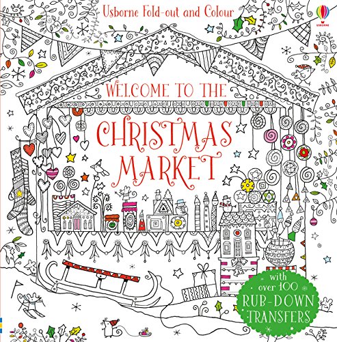 

Книга Fold-Out Christmas Market to Colour