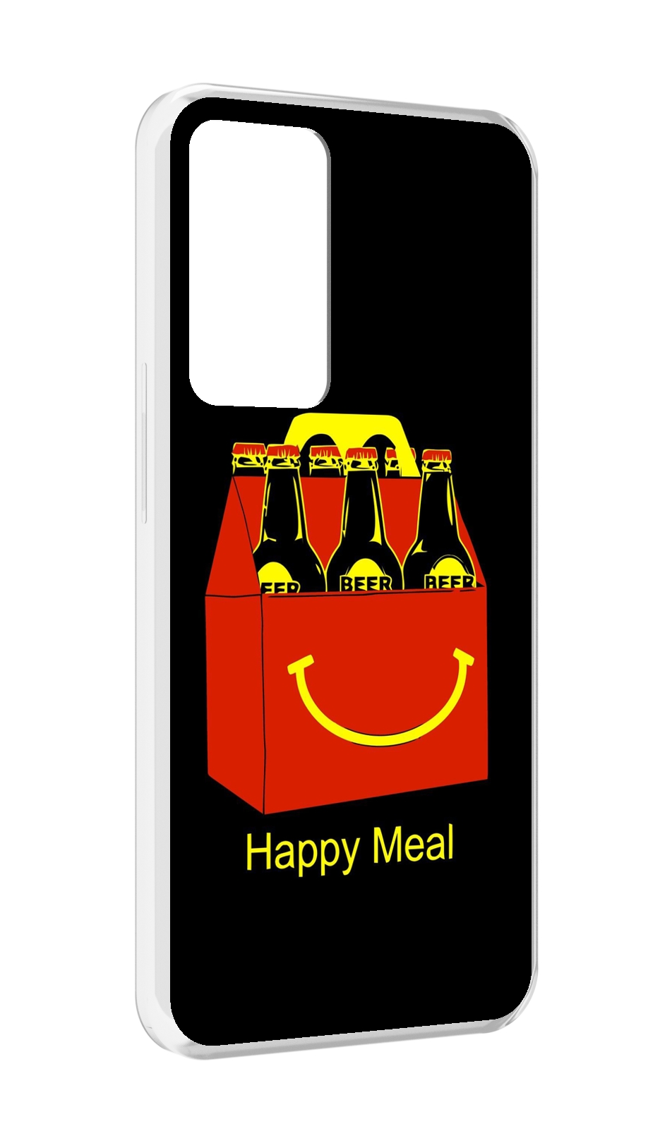 

Чехол MyPads Happy Meal для OPPO Reno 8 Lite, Прозрачный, Tocco