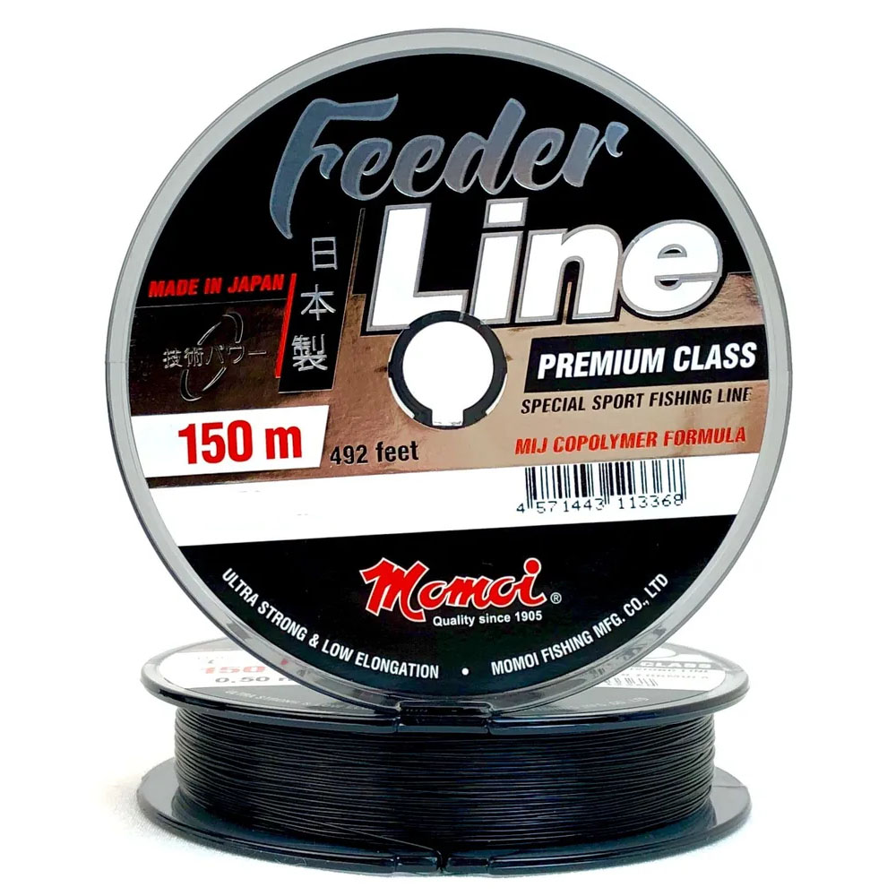 

Леска для фидерной рыбалки Momoi Feeder Line (5 штук), Черный, Feeder Line