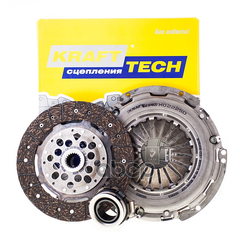 

Комплект Сцепления Toyota Avensis/Corolla/Rav-4 Ii 2.0d-4d 99-09 KraftTech арт. w02225g