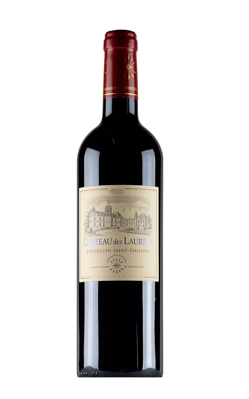 

Вино сухое красное Chateau des Laurets 2016, Франция, 0.75 л