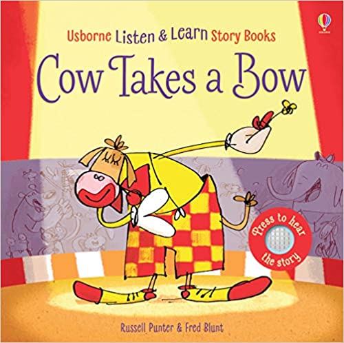 фото Книга cow takes a bow (listen and learn stories) usborne