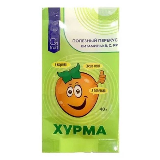 Сухофрукты Gifruit хурма 40 г