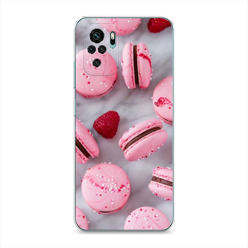 

Чехол Awog на Xiaomi Redmi Note 10/Note 10S/M5s "Макарони с малиной", Разноцветный, 39750-10