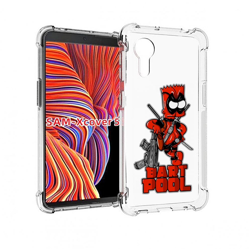 

Чехол MyPads Барт-Пул для Samsung Galaxy Xcover 5, Прозрачный, Tocco
