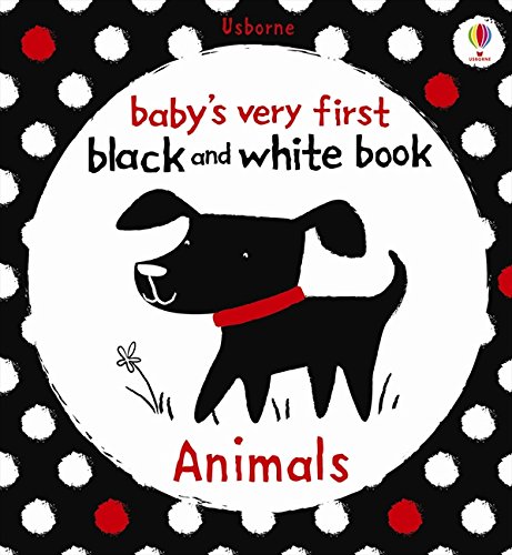 фото Книга black and white : animals usborne