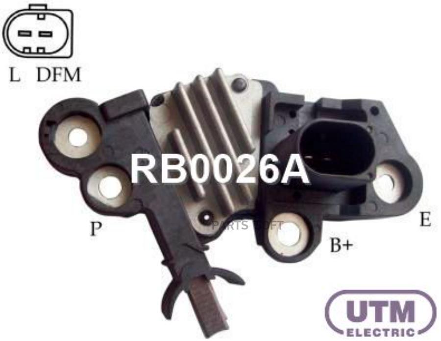 

UTM Регулятор генератора 1шт UTM RB0026A