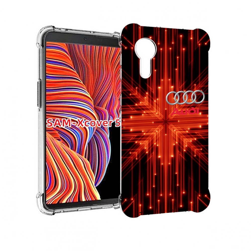 

Чехол MyPads Ауди-на-неоновом-фоне для Samsung Galaxy Xcover 5, Прозрачный, Tocco