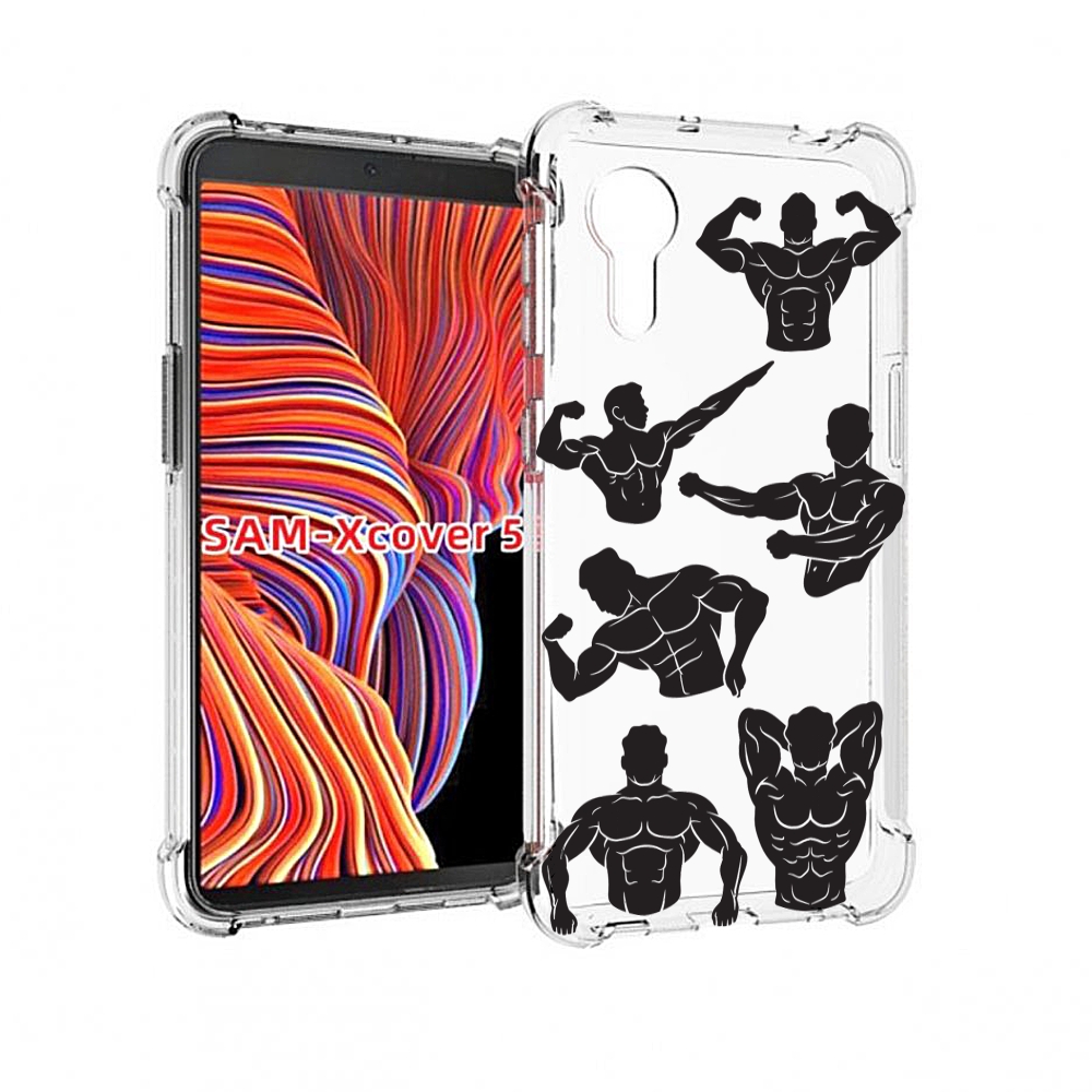 

Чехол MyPads Атлет мужской для Samsung Galaxy Xcover 5, Прозрачный, Tocco