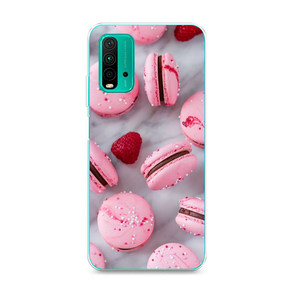 

Чехол Awog на Xiaomi Redmi 9T "Макарони с малиной", Разноцветный, 39850-10