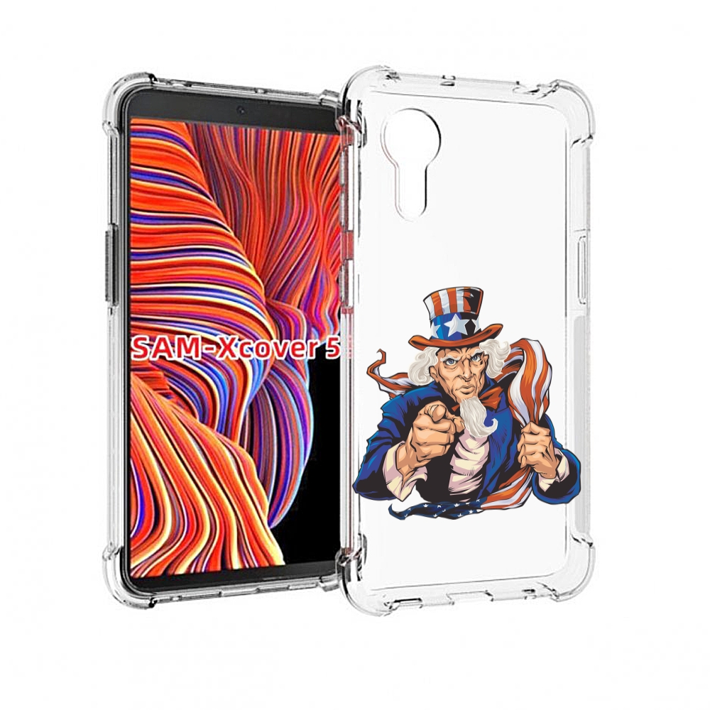

Чехол MyPads Американский-дед для Samsung Galaxy Xcover 5, Прозрачный, Tocco