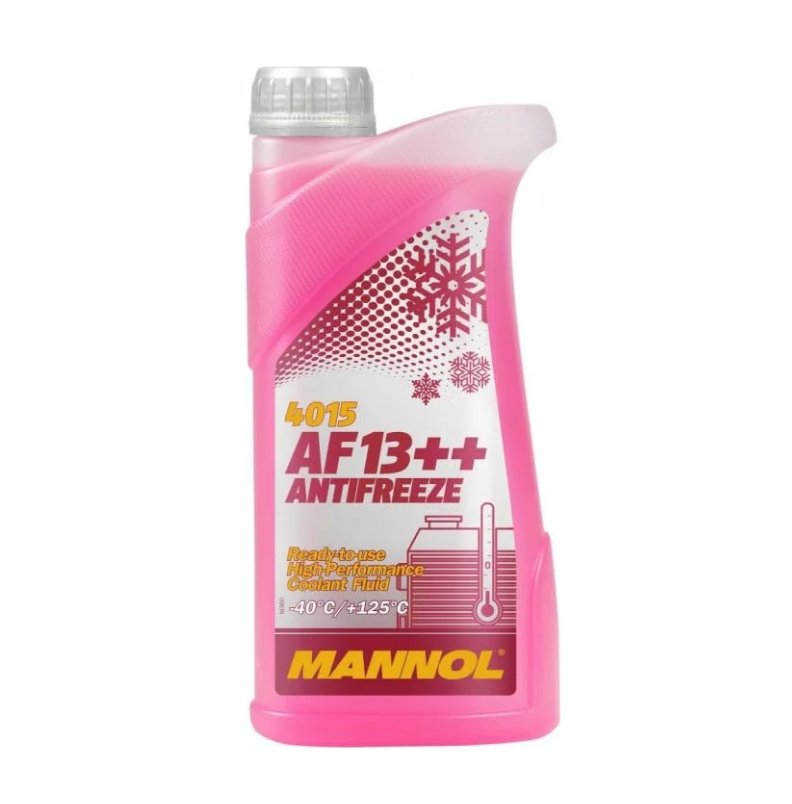 

Антифриз Красный Antifreeze Af13++ 1 Л Mannol Готовый Раствор 40151