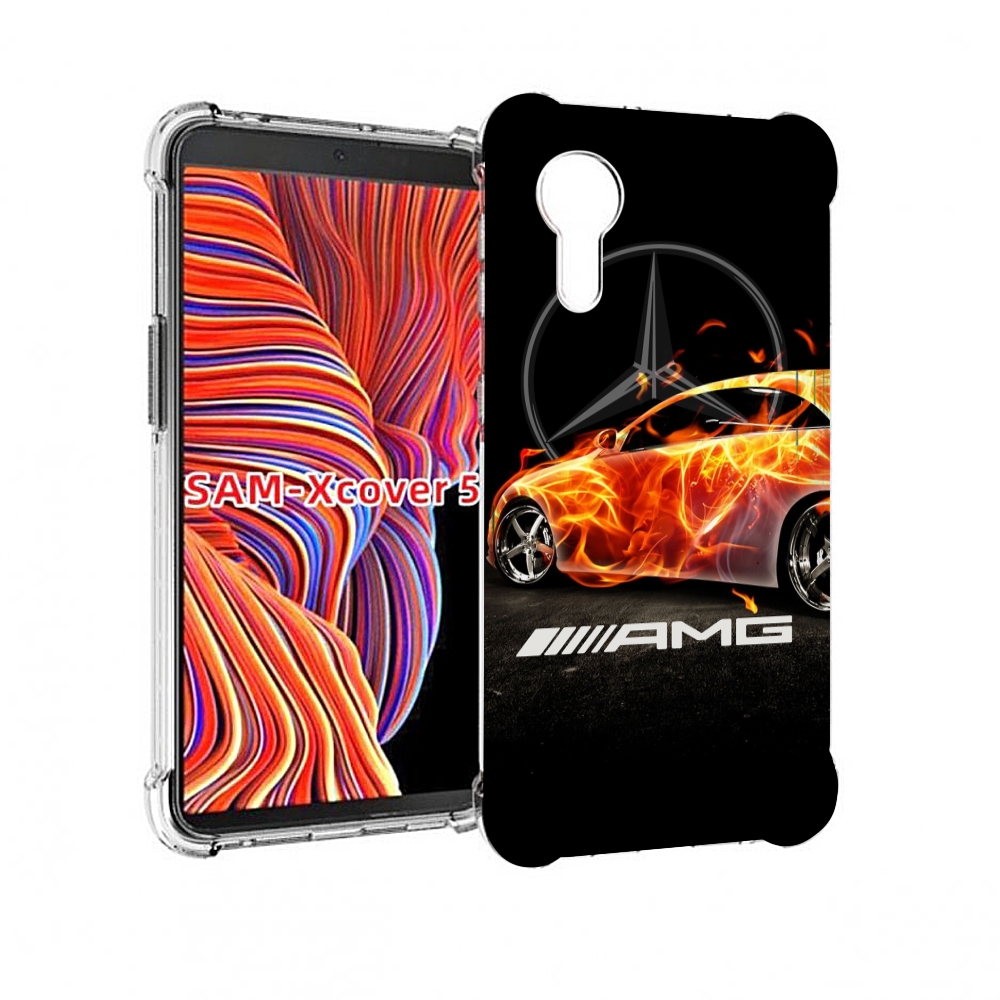 

Чехол MyPads АМГ мужской для Samsung Galaxy Xcover 5, Прозрачный, Tocco