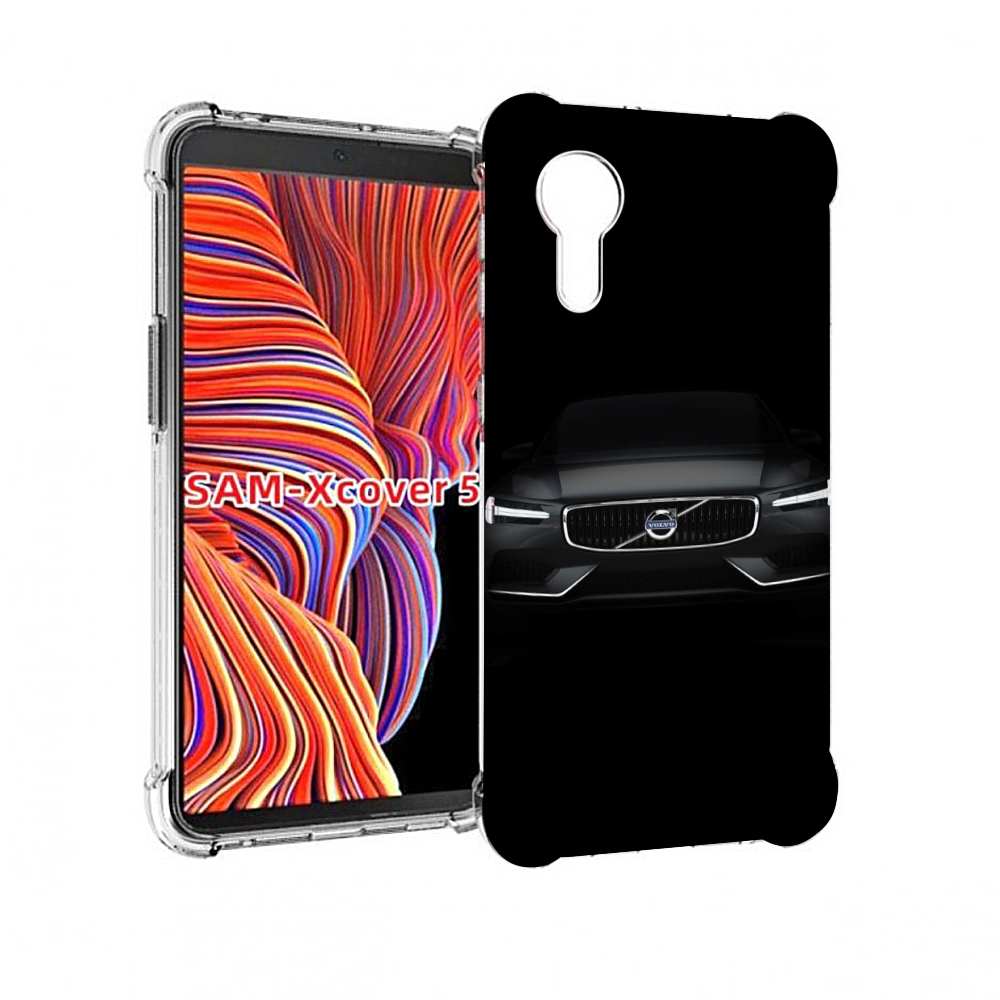 

Чехол MyPads Volvo 1 мужской для Samsung Galaxy Xcover 5, Прозрачный, Tocco
