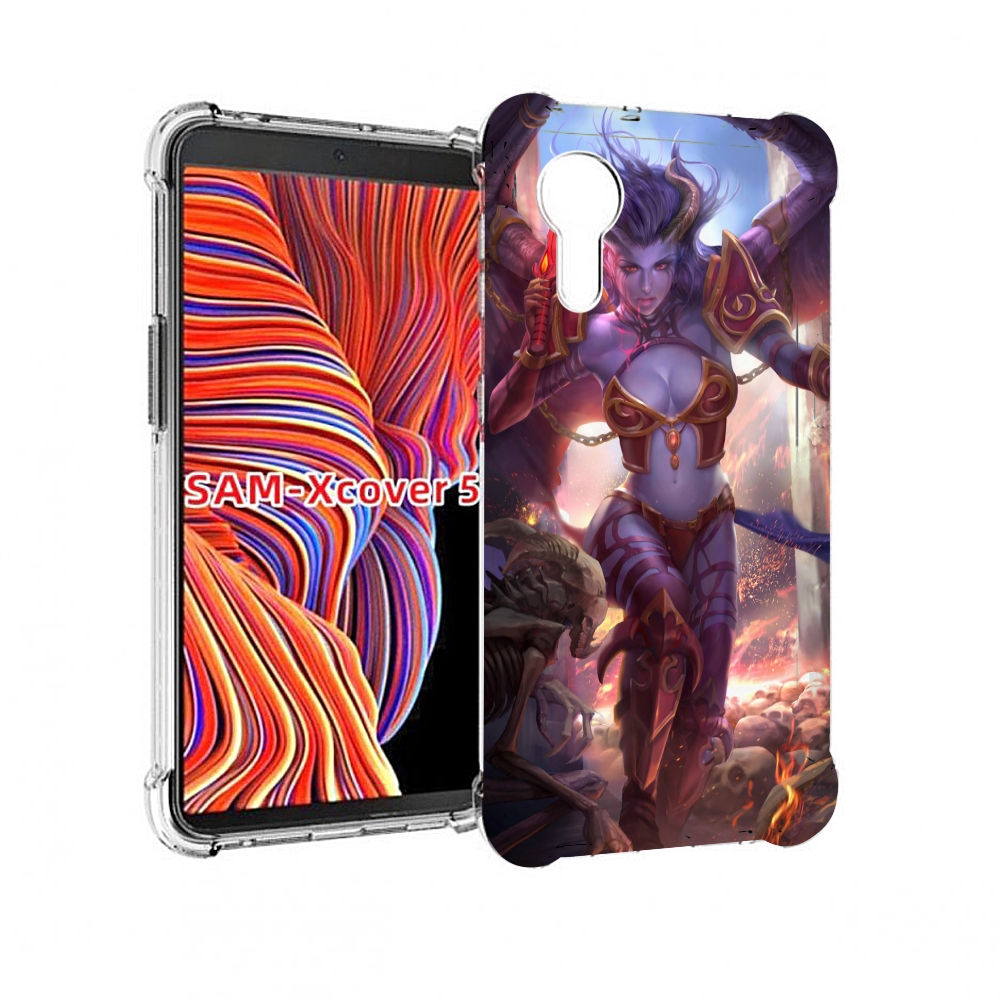 

Чехол MyPads queen of pain dota 2 для Samsung Galaxy Xcover 5, Прозрачный, Tocco