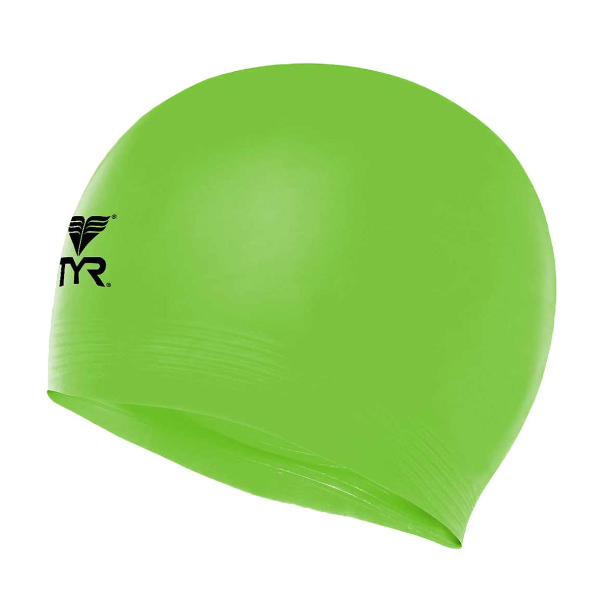 фото Шапочка для плавания tyr latex swim cap 322 зеленая