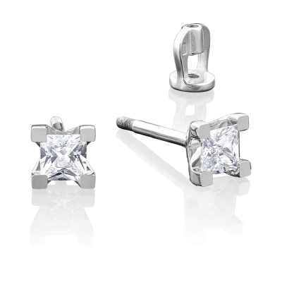 

Серьги из белого золота с фианитом PLATINA jewelry 02-3821-00-501-1120-38, 02-3821-00-501-1120-38
