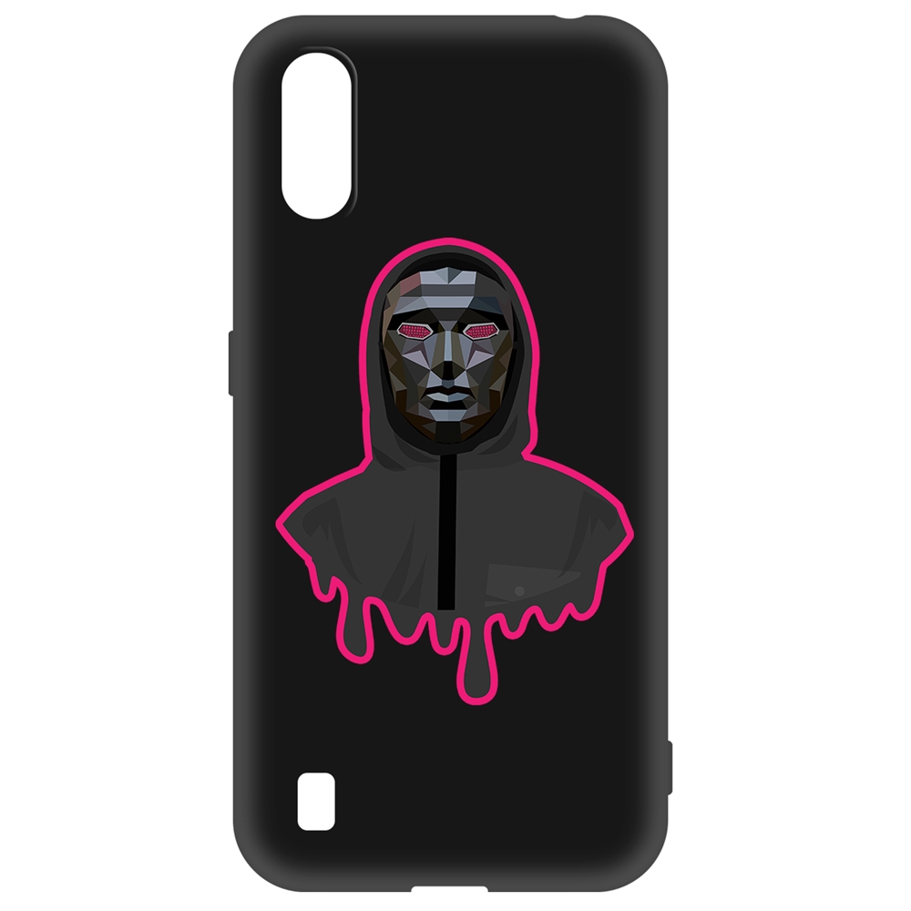 Чехол-накладка Софт Игра в кальмара-Ведущий для Samsung Galaxy A01/ M01 (A015/ M015) че