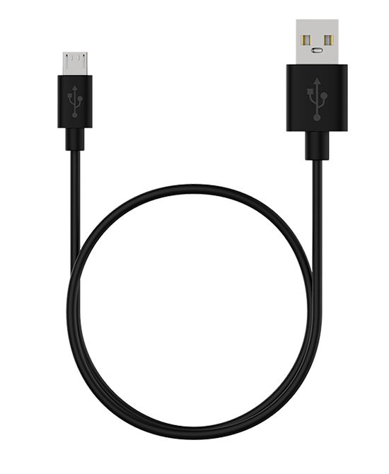 

Кабель Maxvi MC-01 micro USB - USB 1 м, черный, MC-01