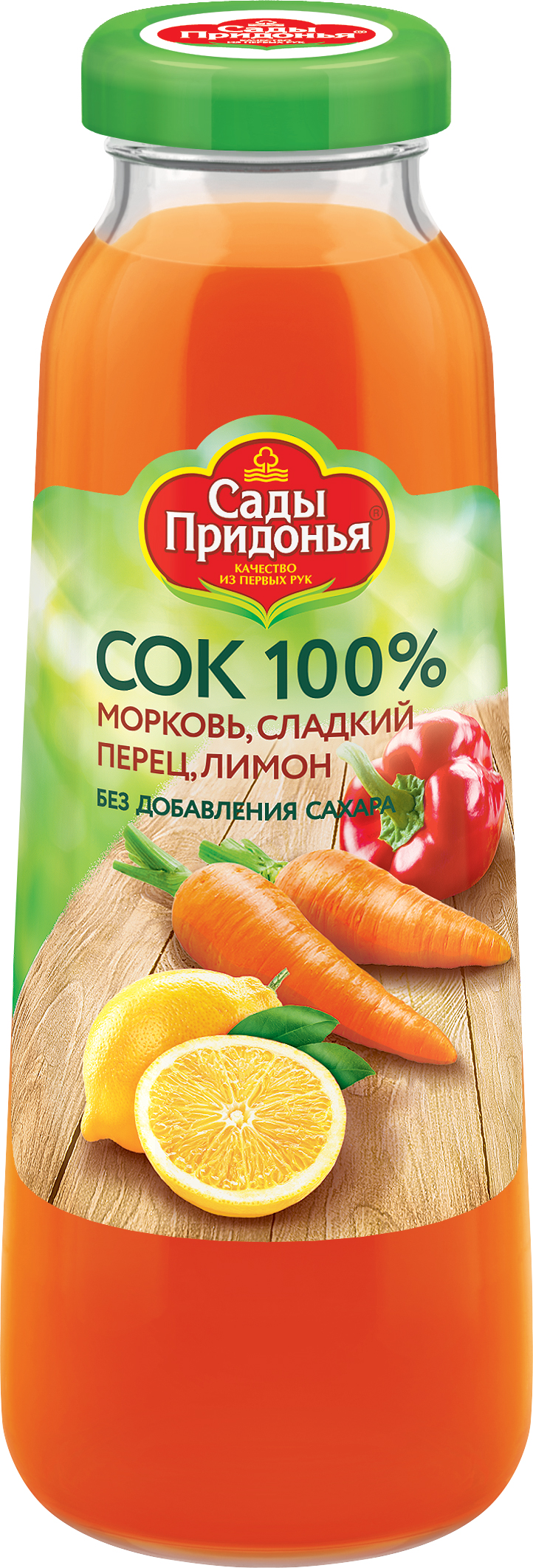 

Сок Сады Придонья морковь, сладкий перец, лимон