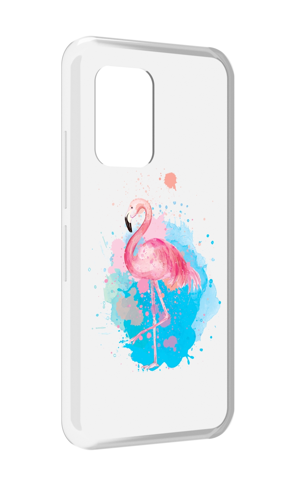 

Чехол MyPads акварельное-фламинго для UMIDIGI Bison GT, Прозрачный, Tocco
