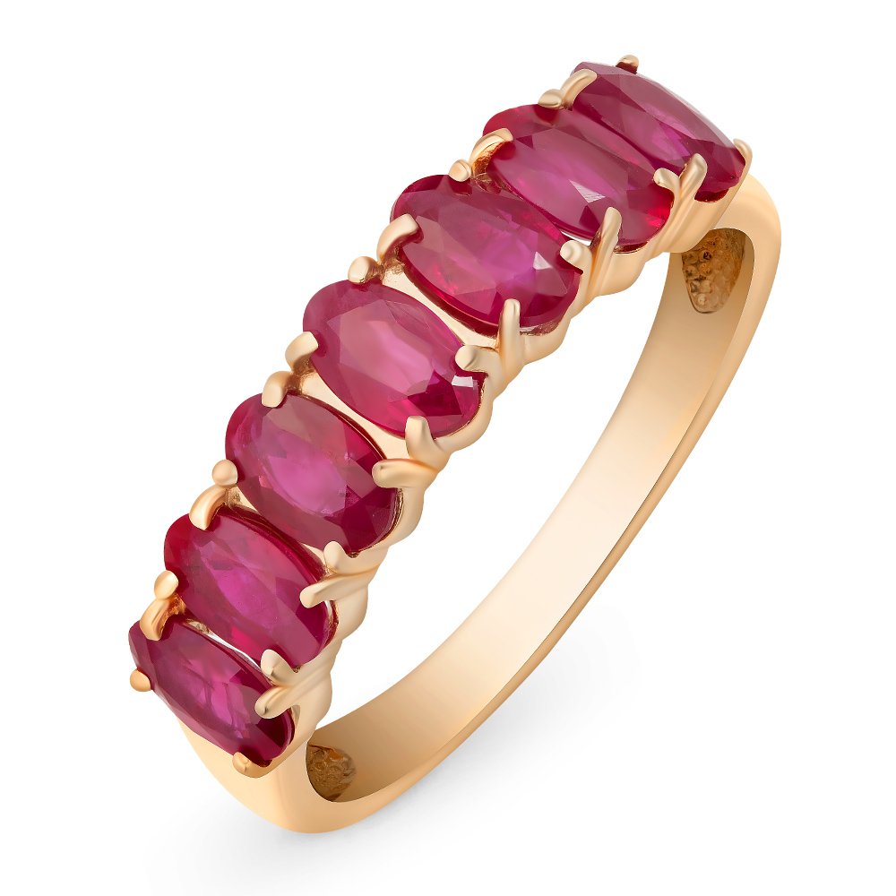 

Кольцо женское из красного золота с рубином 585Gold 101011040, р. 19, 101011040