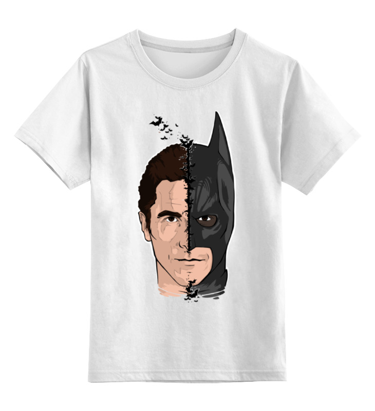 

Футболка детская Printio Бэтмен (batman) цв. белый р. 104, Бэтмен (batman)