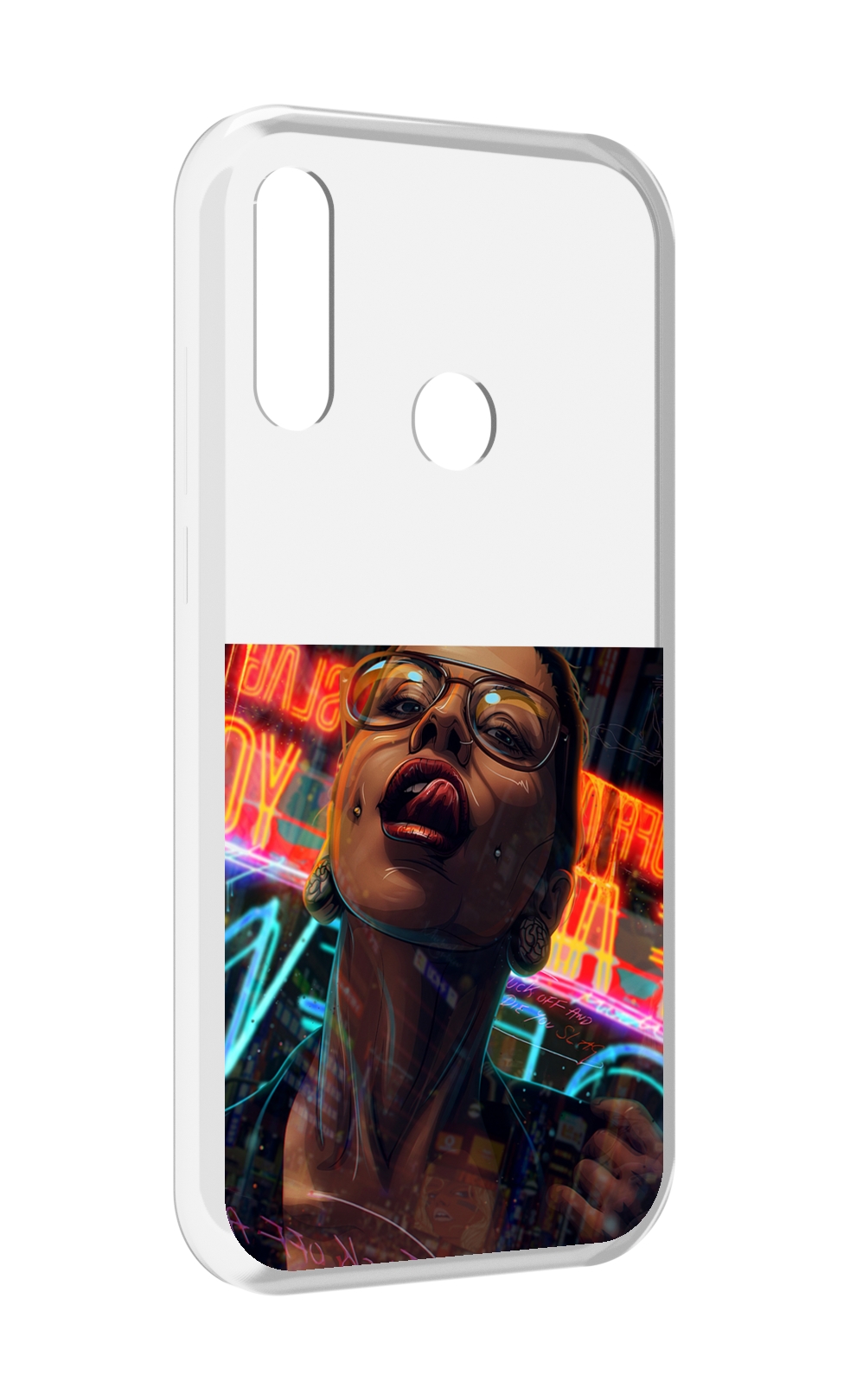 

Чехол MyPads пирсинги-в-щеках для Lenovo Z6 Pro Youth Edition / Z6 Pro Lite, Прозрачный, Tocco