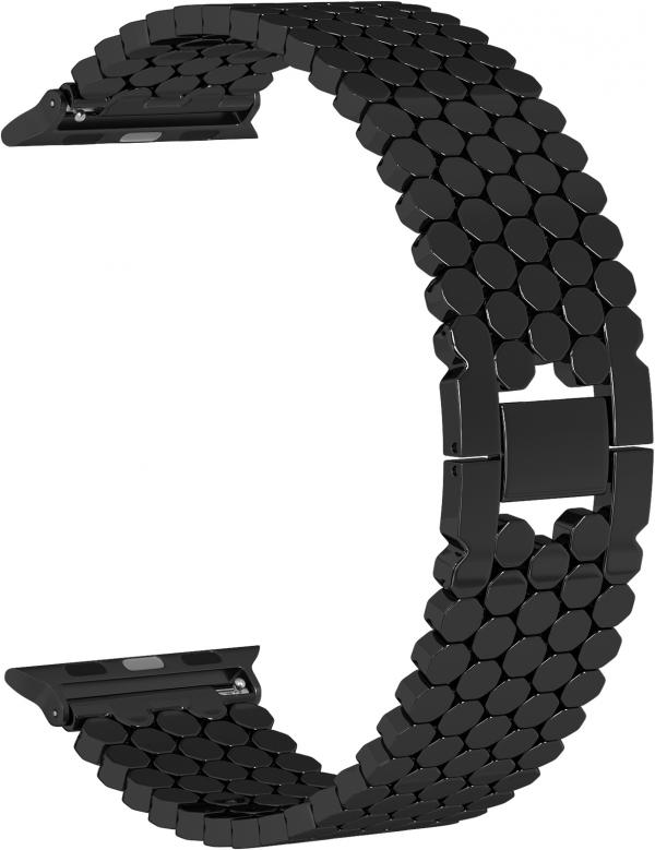 

Ремешок Snake для Apple Watch Edition 38/40 (Черный)