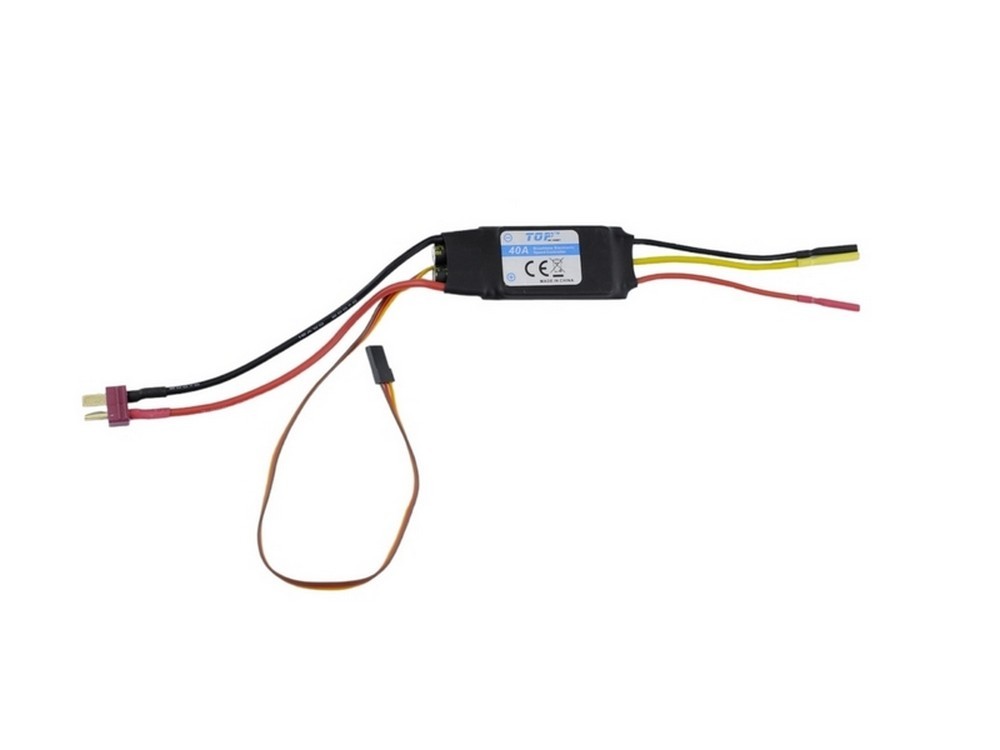 

Регулятор скорости бесколлекторный 40A для планера Top RC Lightning 2100