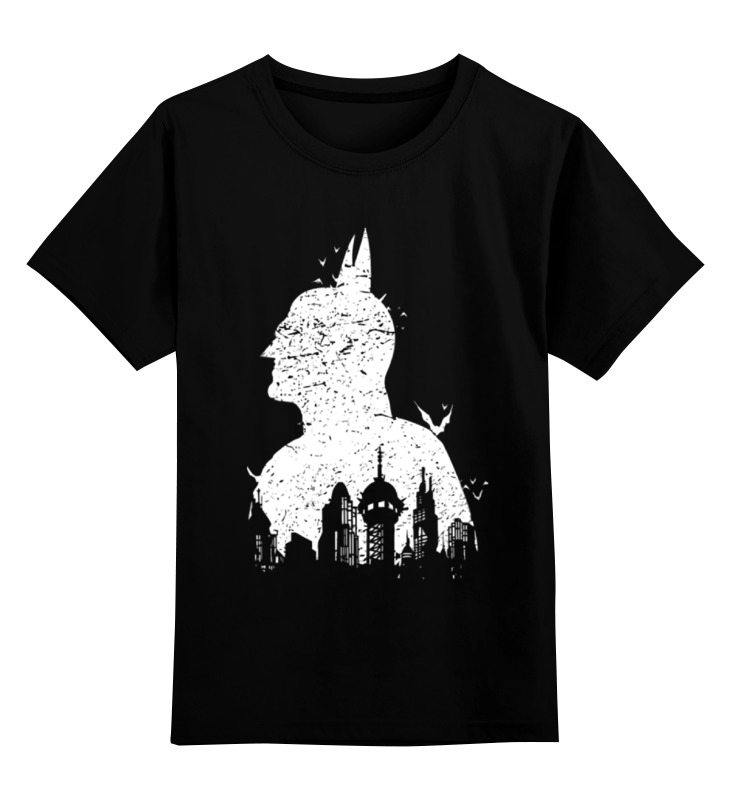 

Футболка детская Printio Бэтмен (batman) цв. черный р. 104, Бэтмен (batman)