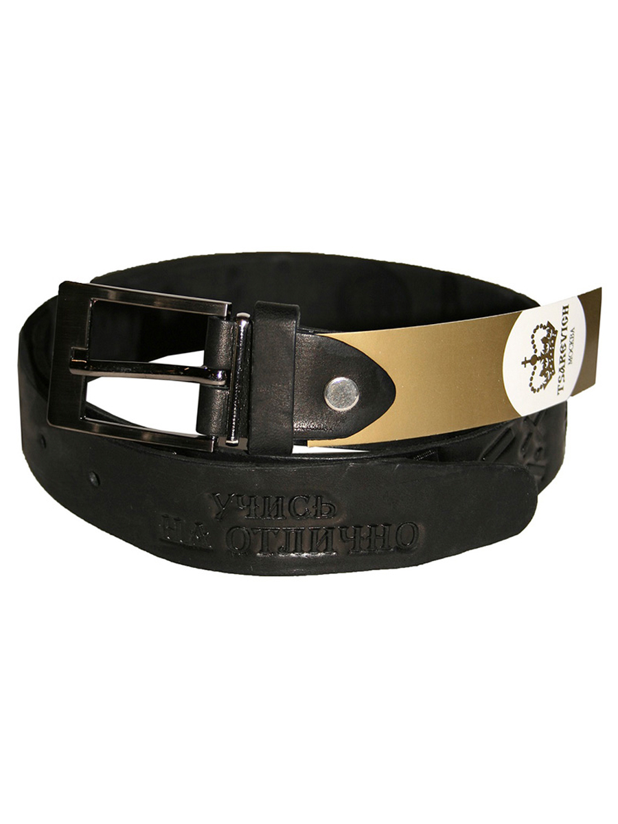 

Ремень детский Tsarevich Black 5(85-89)см, Черный, Black 5
