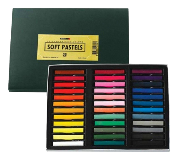 Набор пастели SHINHANART Soft Pastel 36 set LARGE 36 цветов 1310₽