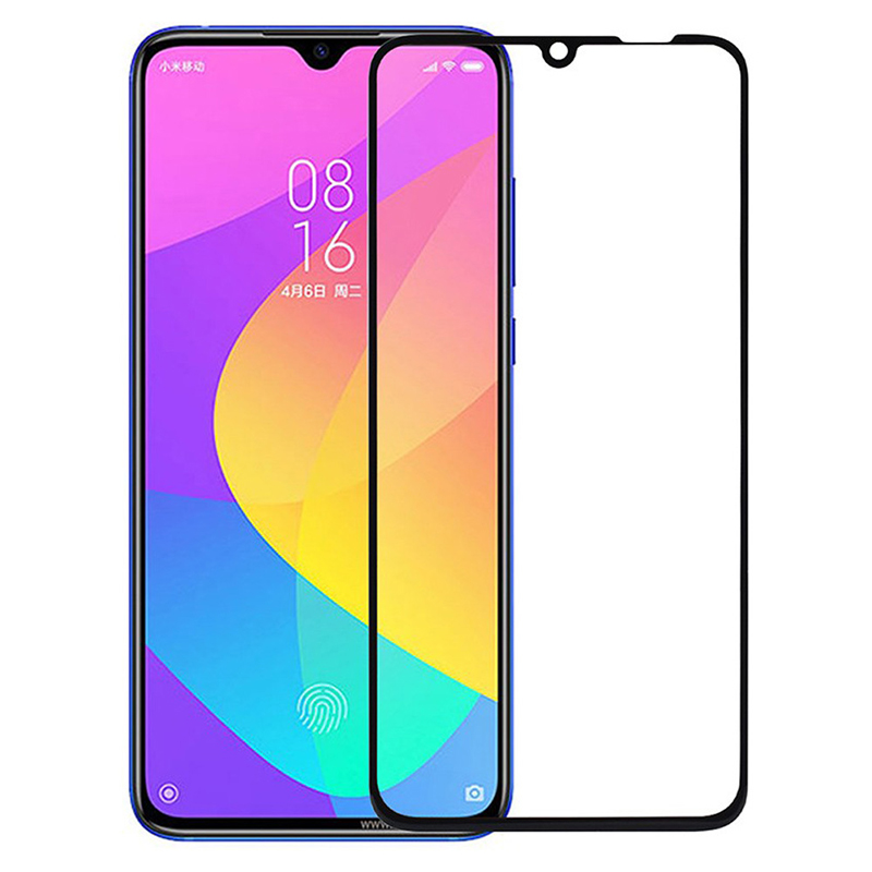 

Защитное стекло для Xiaomi Mi A3 полное покрытие, черный