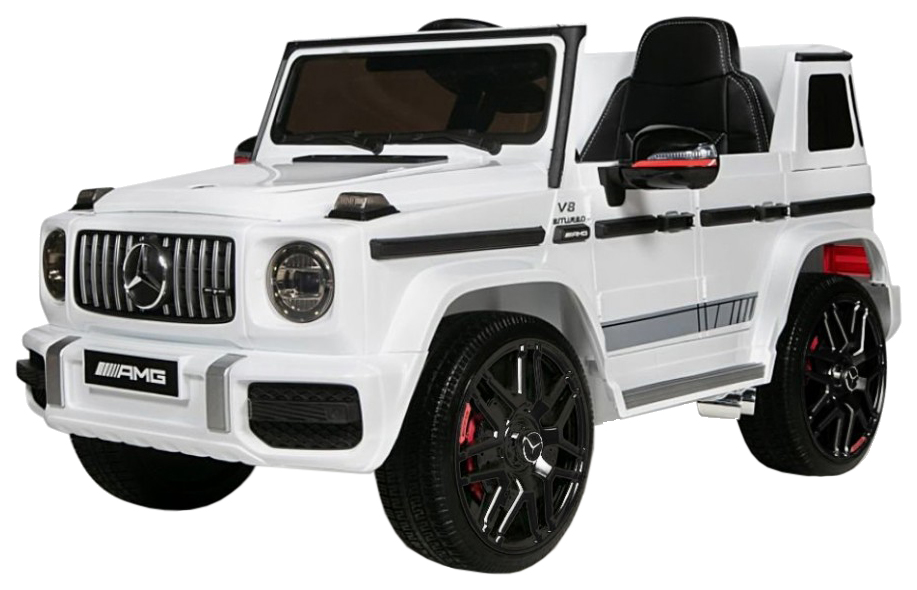 фото Электромобиль bbh mercedes-benz g63 amg white 12v bbh-0002