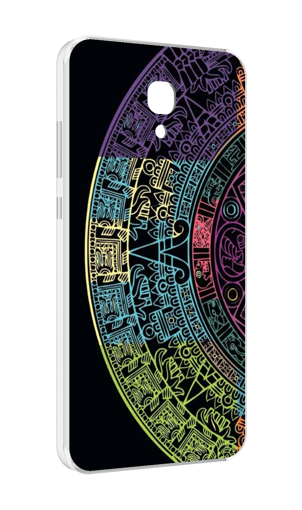 

Чехол MyPads орнамент полукруга для Meizu M6 (M711Q), Прозрачный, Tocco