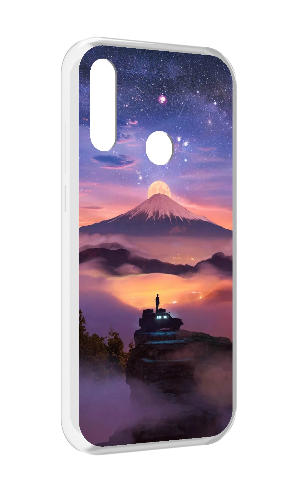 

Чехол MyPads ночь-в-горах для Lenovo Z6 Pro Youth Edition / Z6 Pro Lite, Прозрачный, Tocco
