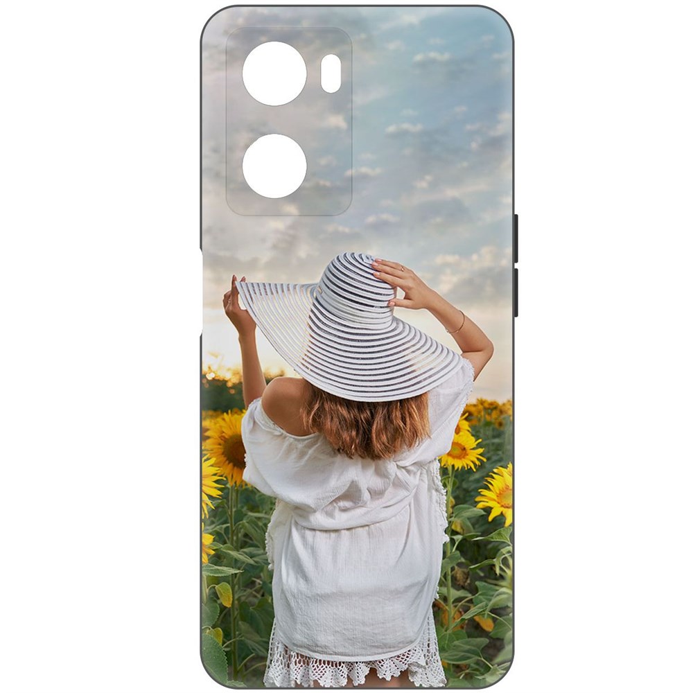 

Чехол-накладка Софт Платье летнее женское для Oppo A57