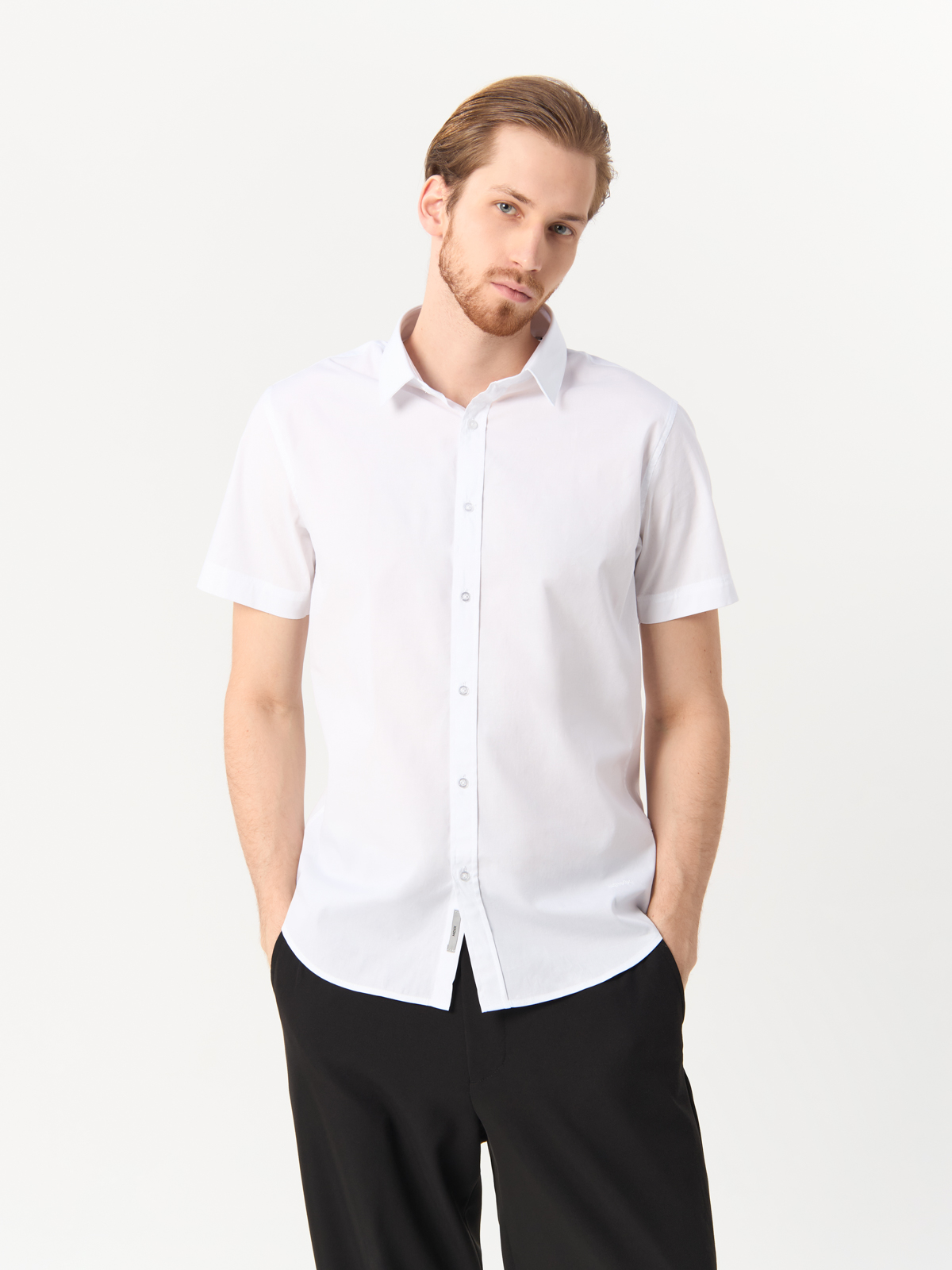 Рубашка мужская MEXX 110601 белая L