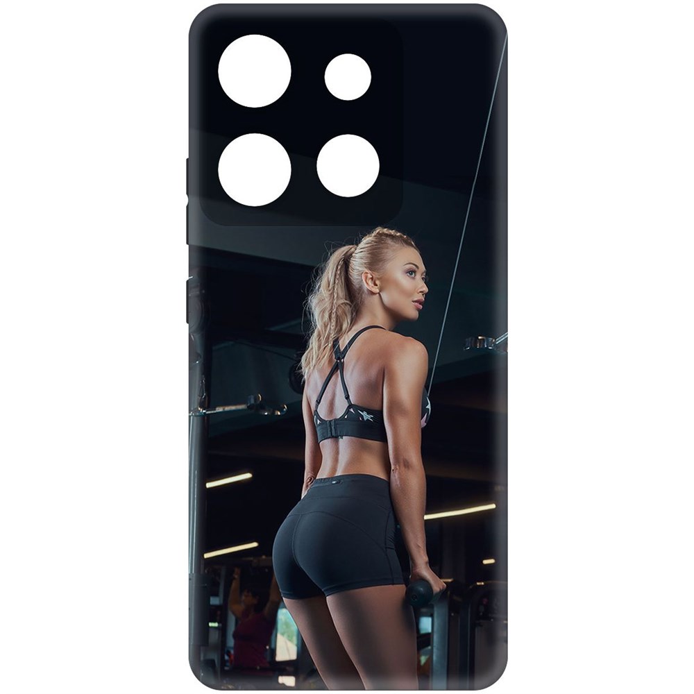 Чехол-накладка Софт Шорты женские для Infinix Smart 7 HD