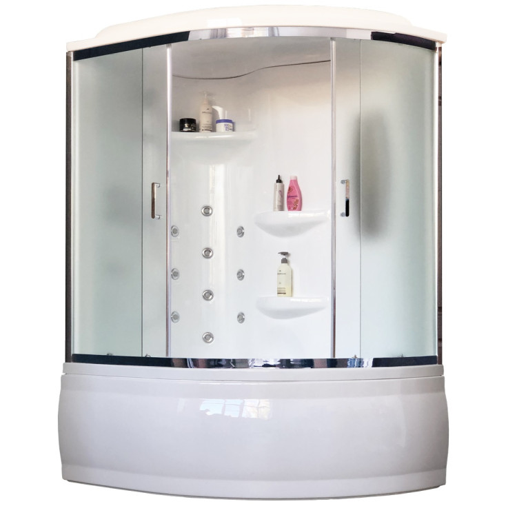 

Душевая кабина Royal Bath RB 150ALP-C-CH (матовое) левая