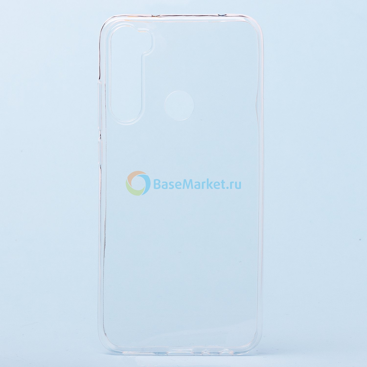 

Чехол силиконовый ультратонкий BaseMarket для Xiaomi Redmi Note 8 (прозрачный)
