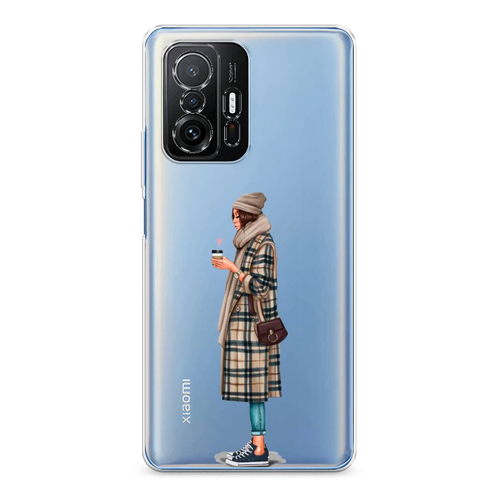 

Чехол на Xiaomi Mi 11T "Утренний кофе", Коричневый;бежевый, 313750-6