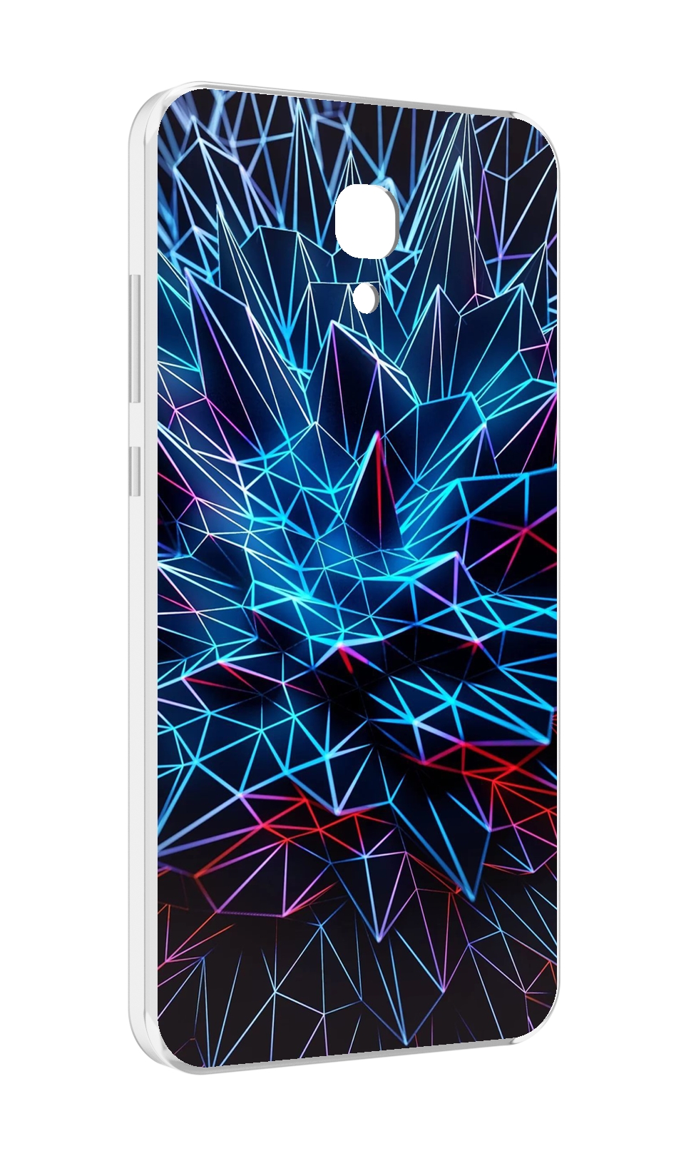

Чехол MyPads неоновая-абстракция для Meizu M6 (M711Q), Прозрачный, Tocco