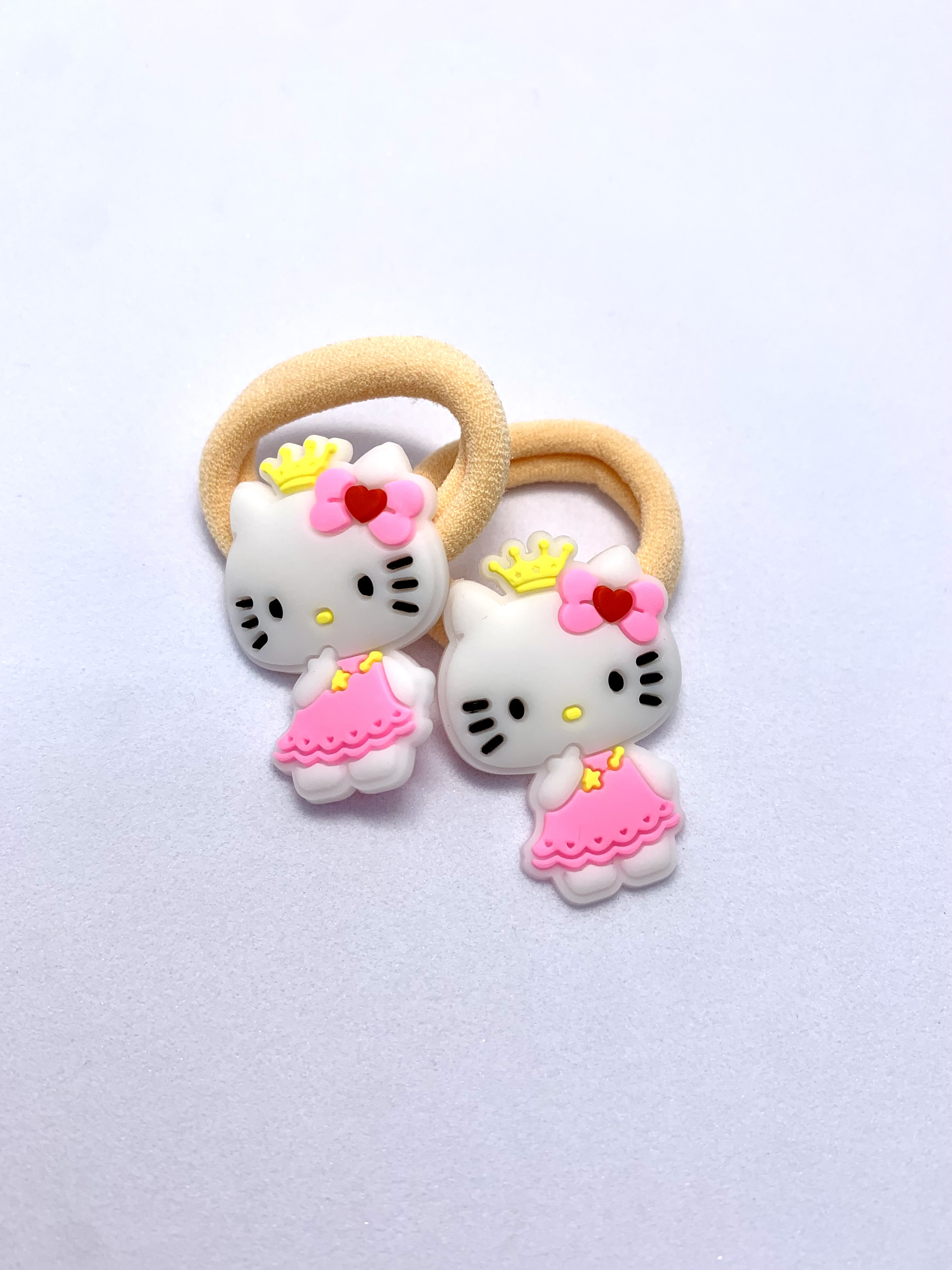 Детская резинка для волос 33-Резинки Kitty, оранжевый