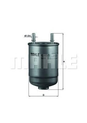 

Фильтр топливный Mahle/Knecht KL4855D